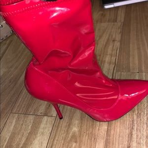Red boots